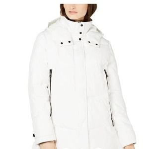 NWT Vince Camuto Womens Water Resistant Hooded Puffer Coat